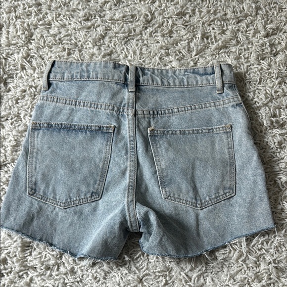 Denim Shorts with Chain Details - Picture 3 of 5